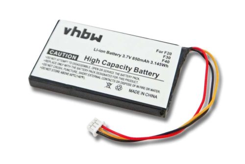VHBW GPS Akku BT000021C - 850 mAh 3,7 V Li-Ion