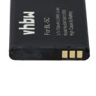 VHBW Bluetooth GPS Empfänger Akku HXE-W01, HX-N3650A, BA-01 - 700 mAh 3,7 V Li-Ion