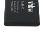 VHBW Bluetooth GPS Empfänger Akku HXE-W01, HX-N3650A, BA-01 - 700 mAh 3,7 V Li-Ion