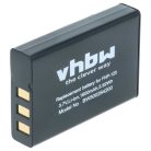 VHBW GPS Akku GNS, Royaltec, i-Trek - 1600 mAh 3,6 V Li-Ion