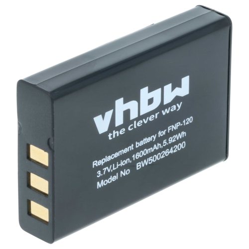 VHBW GPS Akku GNS, Royaltec, i-Trek - 1600 mAh 3,6 V Li-Ion