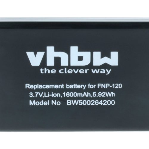 VHBW GPS Akku GNS, Royaltec, i-Trek - 1600 mAh 3,6 V Li-Ion