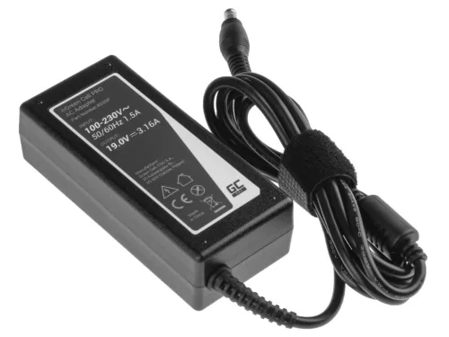 GC Laptop-Netzteil Samsung 60W / 19V 3.16A / 5.5mm-3.0mm AD20P