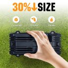 Eco-Worthy 12.8V 20Ah LiFePO4 Lítium akkumulátor (BMS védelemmel, kültéri) elektromos eszközökhöz