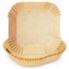 Einlage für Heißluftfritteuse, Air fryer, 21x21 cm, 100 Stück
