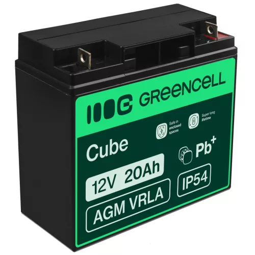 AGM VRLA maintenance-free lead-acid battery / battery 12V 20Ah AGM10 for boats, scooters, electric vehicles, toys