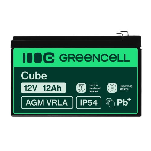 AGM VRLA wartungsfreier Bleiakku / Akku 12V 12Ah AGM07 für Elektrofahrzeuge, Registrierkassen, Spielzeuge