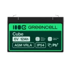 AGM VRLA maintenance-free lead-acid battery / battery 6V 12Ah AGM01 for alarms, cash registers, toys