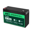 AGM VRLA maintenance-free lead-acid battery / battery 6V 12Ah AGM01 for alarms, cash registers, toys