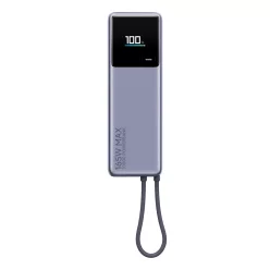   Xiaomi 165W Power Bank 10000 mAh – beépített USB-C kábellel és kijelzővel