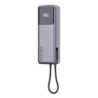 Xiaomi 165W Power Bank 10000 mAh – beépített USB-C kábellel és kijelzővel
