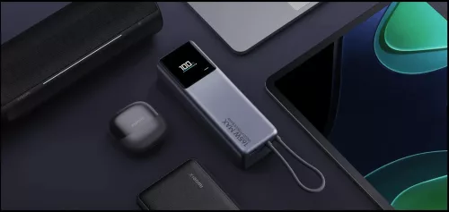 Xiaomi 165W Power Bank 10000 mAh – beépített USB-C kábellel és kijelzővel
