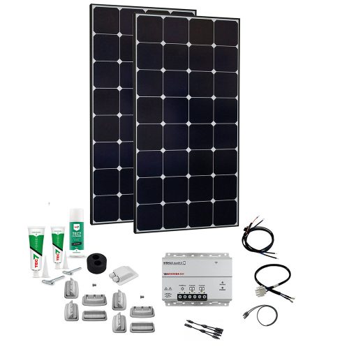 IVT Szolár készlet SPR Caravan Kit Solar Peak MPPT DUO - 240 W, 12 V