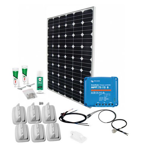 IVT Szolár készlet SPR Caravan Kit Solar Peak MPPT SMS15 - 170 W, 12 V