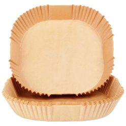 Betét Air fryer sütőhöz, 20x20x4,5 cm, 50 db.