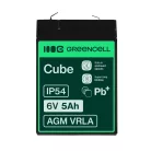 AGM VRLA maintenance-free lead-acid battery / battery 6V 5Ah AGM11 for alarms, cash registers, toys