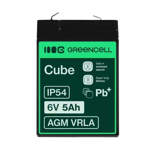 AGM VRLA maintenance-free lead-acid battery / battery 6V 5Ah AGM11 for alarms, cash registers, toys