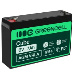   AGM VRLA maintenance-free lead-acid battery / battery 6V 7Ah AGM12 for alarms, cash registers, toys