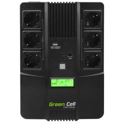  Green Cell UPS unterbrechungsfreie Stromversorgung AiO 800VA LCD-Display UPS07