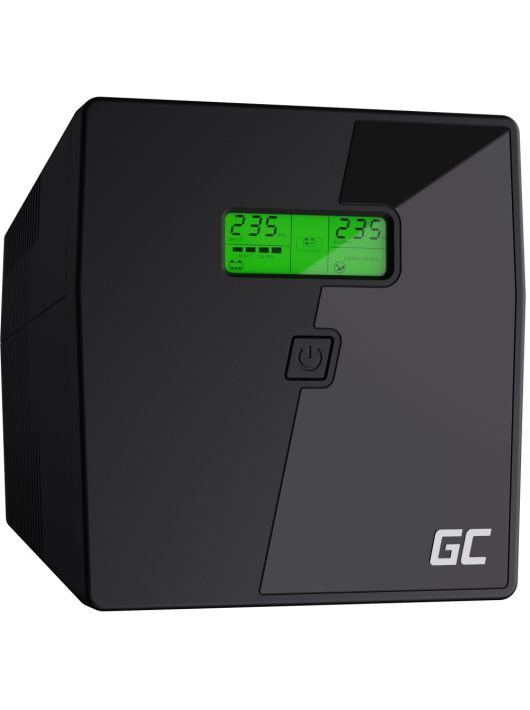 Green Cell UPS Szünetmentes tápegység Microsine 1000VA LCD kijelző UPS08