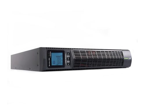 Green Cell UPS Unterbrechungsfreie Stromversorgung Online RTII 2000VA LCD-Display UPS14