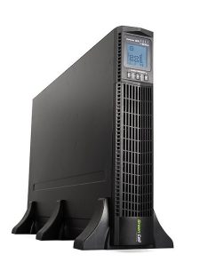   Green Cell UPS Szünetmentes tápegység Online RTII 3000VA LCD kijelző UPS15