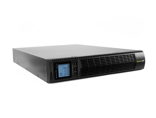 Green Cell UPS Unterbrechungsfreie Stromversorgung Online RTII 3000VA LCD-Display UPS15