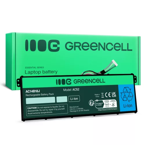 Laptop battery / accu Acer Aspire E 11 ES1-111M ES1-131 E 15 ES1-512 / 11.4V 2200mAh AC52
