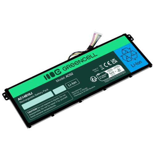 Laptop-Akku / Akku Acer Aspire E 11 ES1-111M ES1-131 E 15 ES1-512 / 11,4V 2200mAh AC52