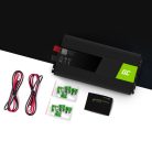 Green Cell Autós Inverter 12V-ról 230V-ra (feszültség növelő) 3000W/6000W Módosított szinuszhullám INV12 személyautóhoz, lakóautóhoz, lakókocsihoz