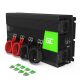 Green Cell Autós Inverter 12V-ról 230V-ra (feszültség növelő) 2000W/4000W Tiszta szinuszhullám INV11 személyautóhoz, lakóautóhoz, lakókocsihoz