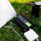 Green Cell Auto Inverter 12V auf 230V (Spannungswandler) 2000W/4000W Reiner Sinus INV11 für PKW, Wohnmobil, Wohnwagen