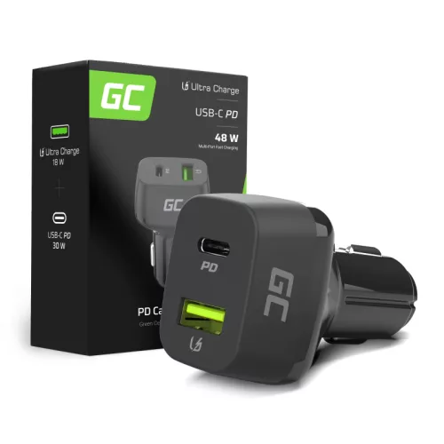 Auto-Ladegerät USB-C Verteiler + USB Schnellladegerät 3.0 CAD33