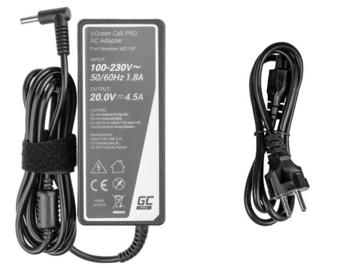 GC Laptop Power Adapter Fujitsu 20V 4.5A (5.5mm-2.5mm) AD13P