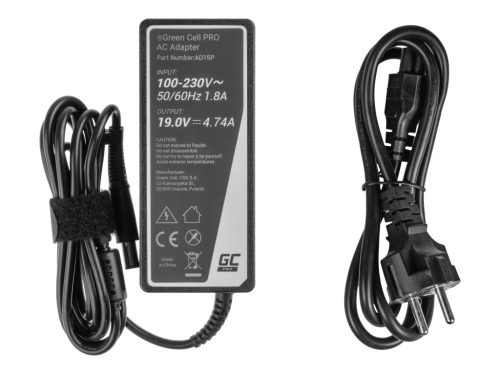 GC laptop power adapter HP ProBook 6460b 6470b 6570b Elitebook 8460p 8470p 19V 4.74A AD15P