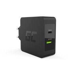   USB-C 45W töltő USB-C és USB kábellel Asus ZenBook, HP Spectre, HP Envy x2 és más készülékekhez CHAR10