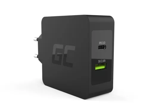 USB-C 45W Ladegerät mit USB-C und USB-Kabel für Asus ZenBook, HP Spectre, HP Envy x2 und andere Geräte CHAR10
