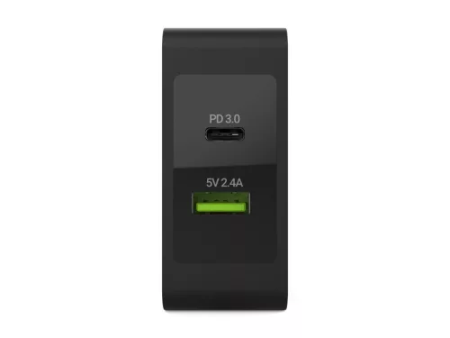 USB-C 45W Ladegerät mit USB-C und USB-Kabel für Asus ZenBook, HP Spectre, HP Envy x2 und andere Geräte CHAR10