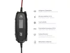 Automatisches Ladegerät für Auto- und Motorradakkus 6V / 12V (4A) mit intelligenter Diagnose und Krokodilklemmen ACAGM07