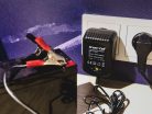 AGM Blei-Gel-Akku/Ladegerät 2V / 6V / 12V (0.6A) mit Krokodilklemmen ACAGM05