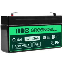   AGM VRLA maintenance-free lead-acid battery / battery 6V 1.3Ah AGM13 for alarms, cash registers, toys