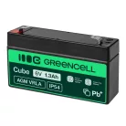 AGM VRLA maintenance-free lead-acid battery / battery 6V 1.3Ah AGM13 for alarms, cash registers, toys