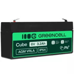   AGM VRLA maintenance-free lead-acid battery / battery 6V 3.3Ah AGM14 for alarms, cash registers, toys