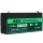 AGM VRLA maintenance-free lead-acid battery / battery 6V 3.3Ah AGM14 for alarms, cash registers, toys