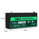 AGM VRLA maintenance-free lead-acid battery / battery 6V 3.3Ah AGM14 for alarms, cash registers, toys