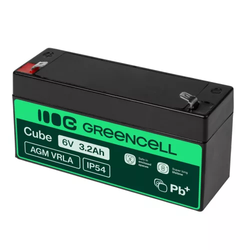 AGM VRLA maintenance-free lead-acid battery / battery 6V 3.3Ah AGM14 for alarms, cash registers, toys