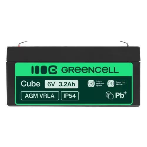 AGM VRLA maintenance-free lead-acid battery / battery 6V 3.3Ah AGM14 for alarms, cash registers, toys