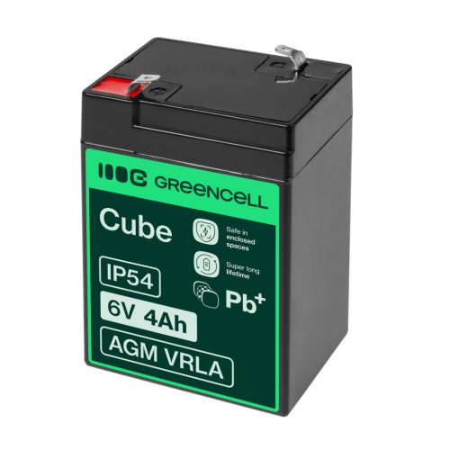 AGM VRLA wartungsfreier Bleiakku / Akku 6V 4Ah AGM15 für Alarmanlagen, Registrierkassen, Spielzeuge