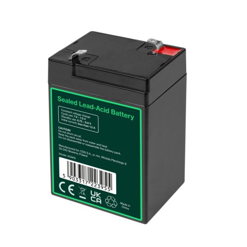 AGM VRLA wartungsfreier Bleiakku / Akku 6V 4Ah AGM15 für Alarmanlagen, Registrierkassen, Spielzeuge