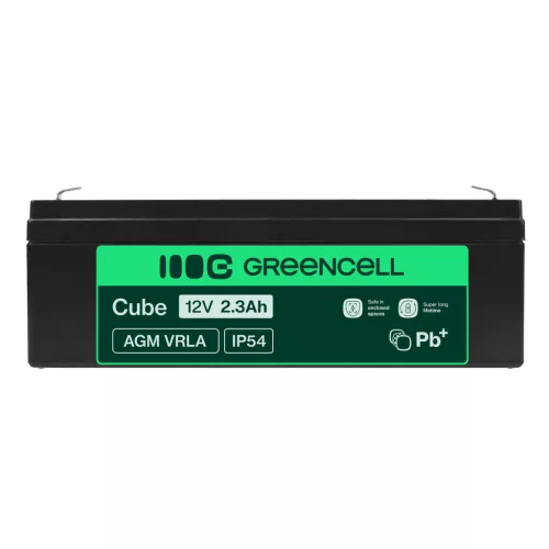 AGM VRLA maintenance-free lead-acid battery / battery 12V 2.3Ah AGM18 for alarms, cash registers, toys